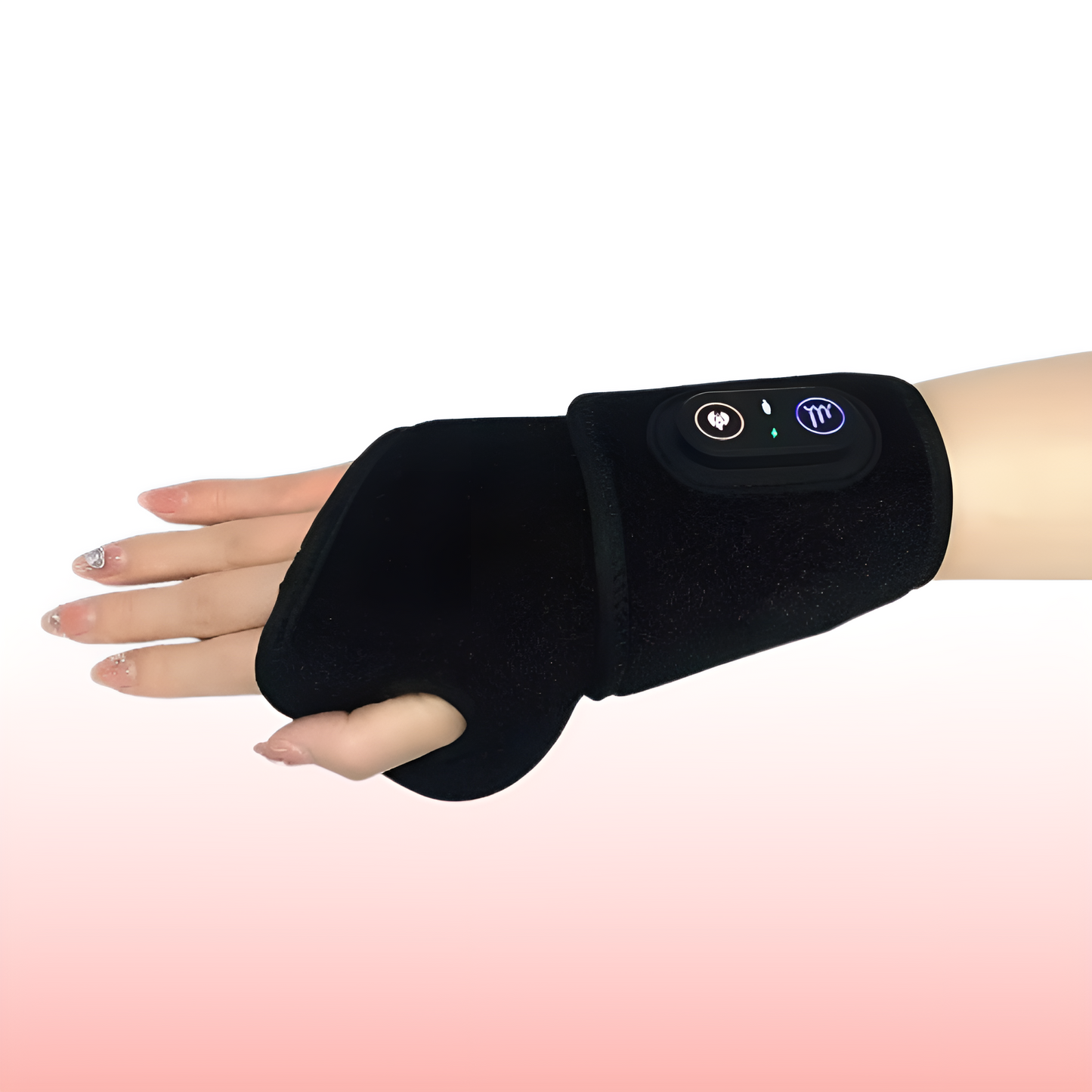 Pain Relief Wrist Wrap with Red and Infrared Therapy Light - BritishElegance