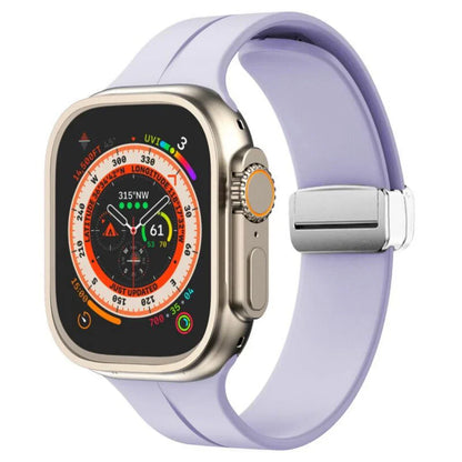 Slim Flexible Apple Watch Band With Strong Magnet