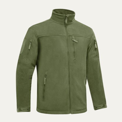 The Padova Men’s Warm  Tactical Fleece Jacket with Zipper Pockets
