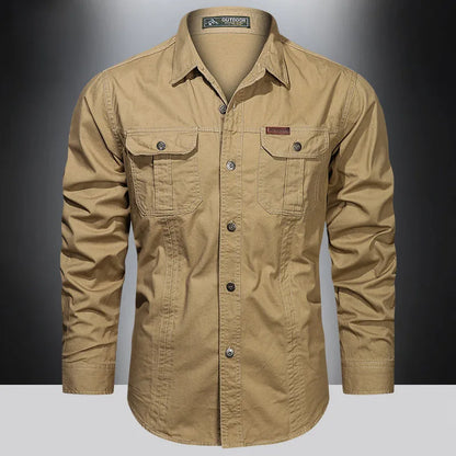 Versatile cargo shirt for men