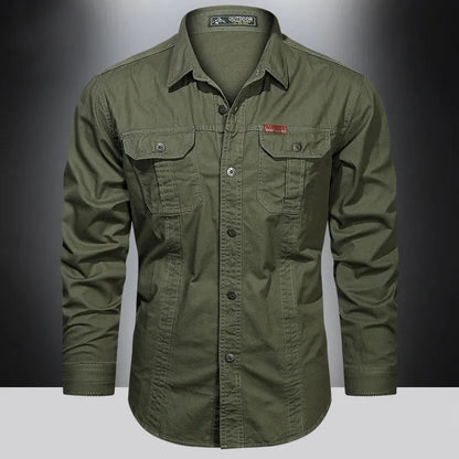 Versatile cargo shirt for men