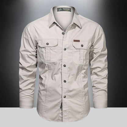 Versatile cargo shirt for men