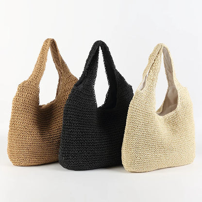 Rattan woven bag ladies | Annora
