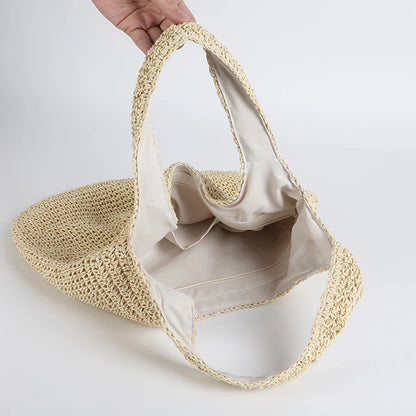 Rattan woven bag ladies | Annora