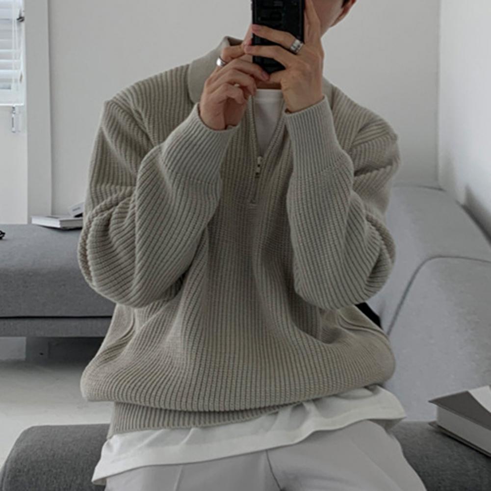 Warm Cozy Zip Up Corduroy Sweatshirt - BritishElegance