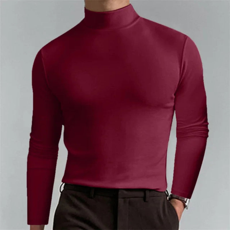Cozy Men's Slim Fit Winter Fleece Sweater