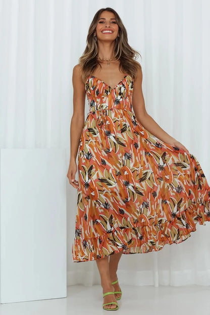 Beautiful Classic Knee Length Dress - BritishElegance
