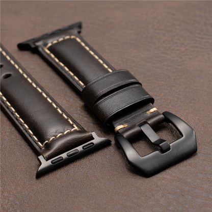 Genuine Leather Smart Watch Strap