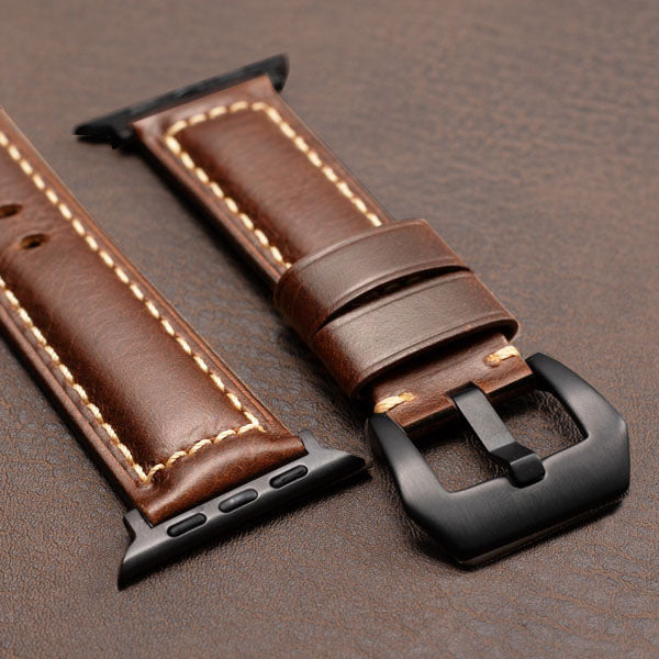 Genuine Leather Smart Watch Strap