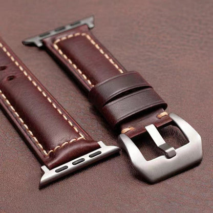 Genuine Leather Smart Watch Strap