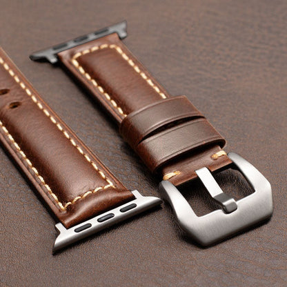 Genuine Leather Smart Watch Strap