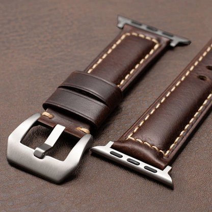 Genuine Leather Smart Watch Strap - BritishElegance