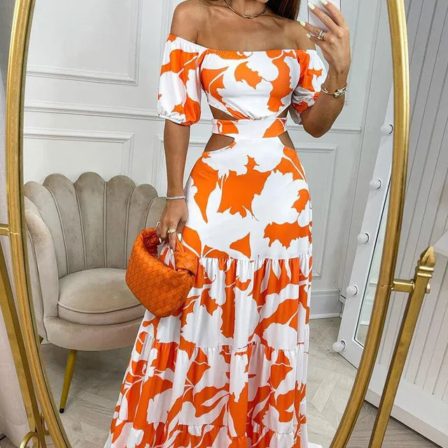 Ladies Comfortable Long Summer Dress