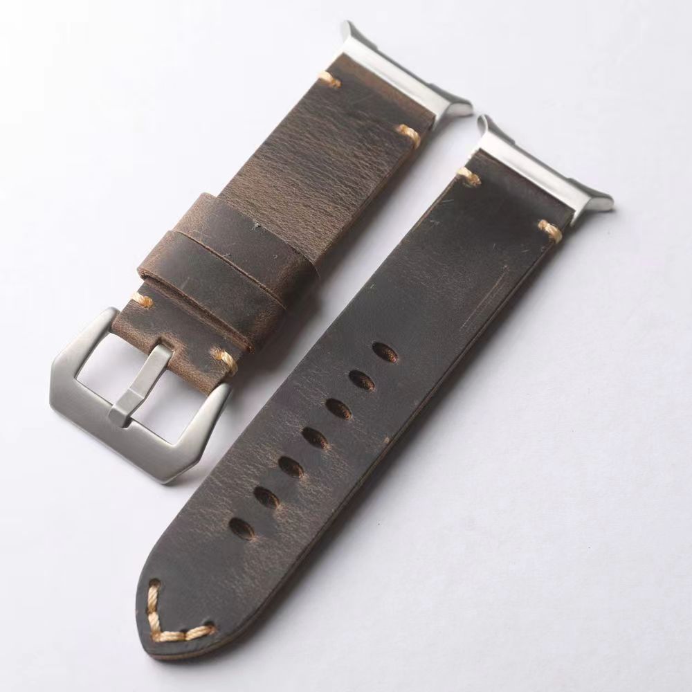 Classic Genuine Leather Band for Samsung Watch Ultra