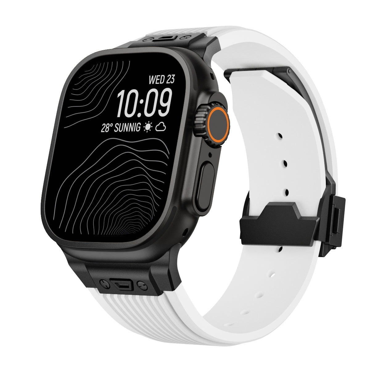 Slim Fit Apple Watch Silicone Strap Band