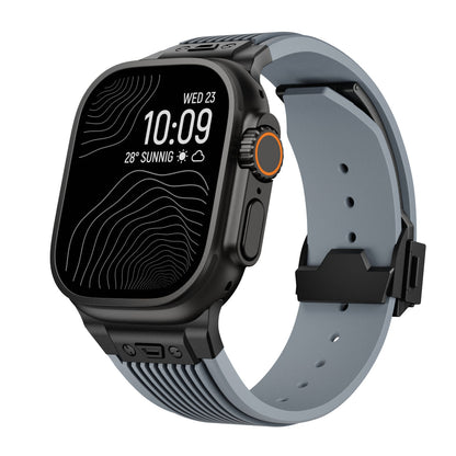Slim Fit Apple Watch Silicone Strap Band