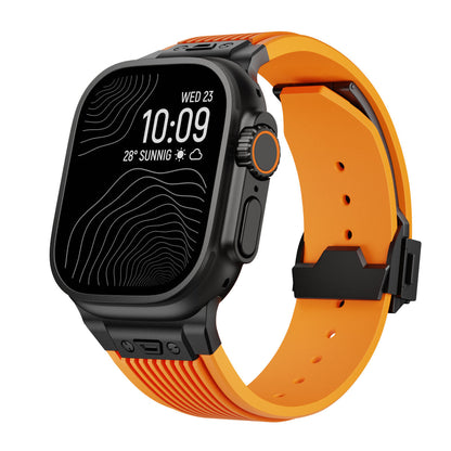 Slim Fit Apple Watch Silicone Strap Band