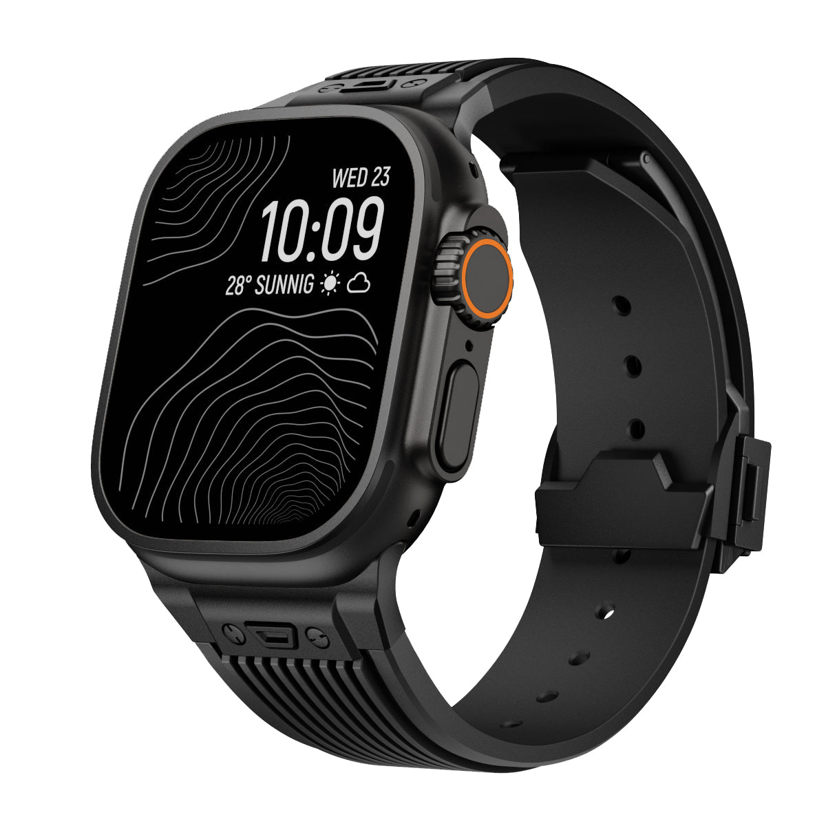 Slim Fit Apple Watch Silicone Strap Band