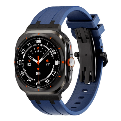 Durable Soft Strap with Metal Clip for Samsung Watch Ultra