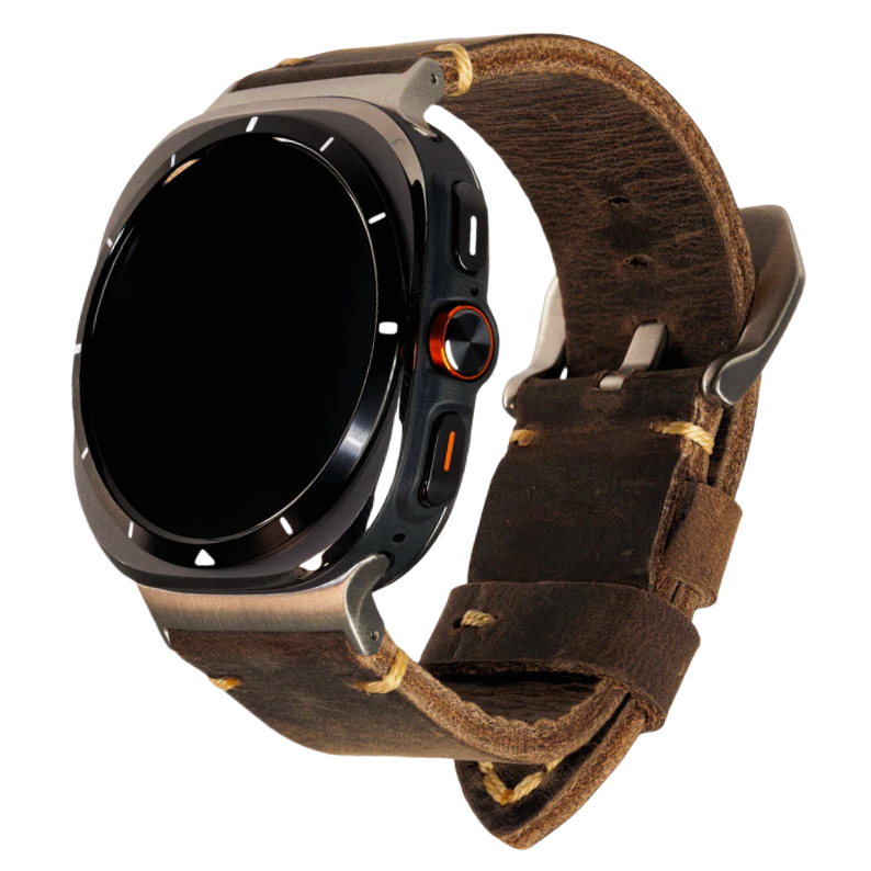 Classic Genuine Leather Band for Samsung Watch Ultra - BritishElegance