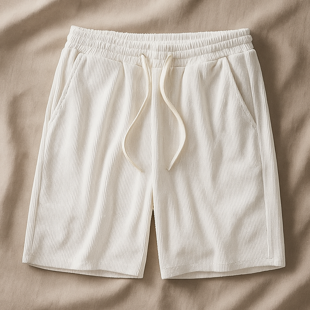 Crest | Waffle Knit Shorts – Soft Breathable Casual Lounge Shorts
