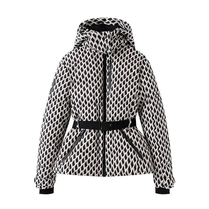 Waterproof Insulated Women's Ski Jacket Pants Set - BritishElegance