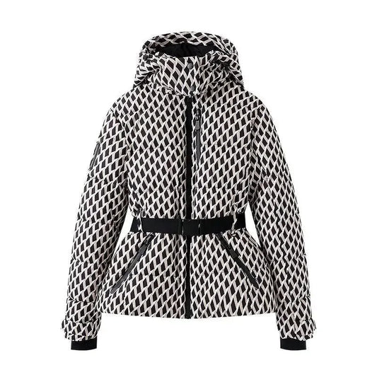 Waterproof Insulated Women's Ski Jacket Pants Set - BritishElegance