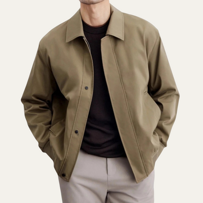 The Bologna Men's Elegant Lightweight Autumn Coach Jacket