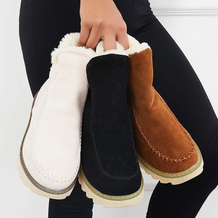 Glacia – Classic Fur-Lined Women’s Snow Booties