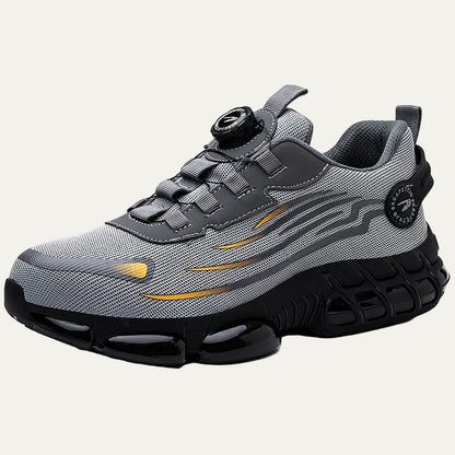 Men’s Futuristic Mesh Sneaker with Rotary Lacing System