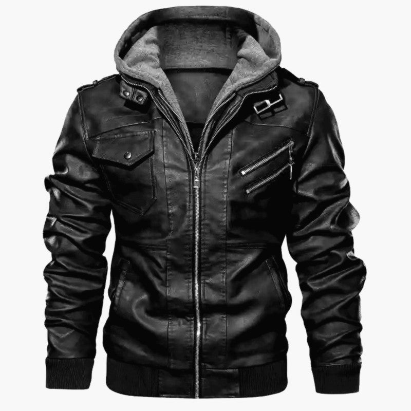 Men's Fit Hooded Coat - Lightweight Casual Jacket - BritishElegance