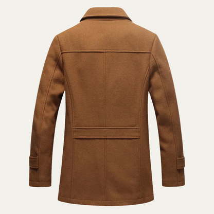 The Stonemont Men’s Smart Casual Wool Blend Winter Coat