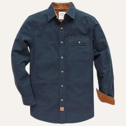 The Palermo Men’s Casual  Long Sleeve Plaid Button Down Flannel Shirt