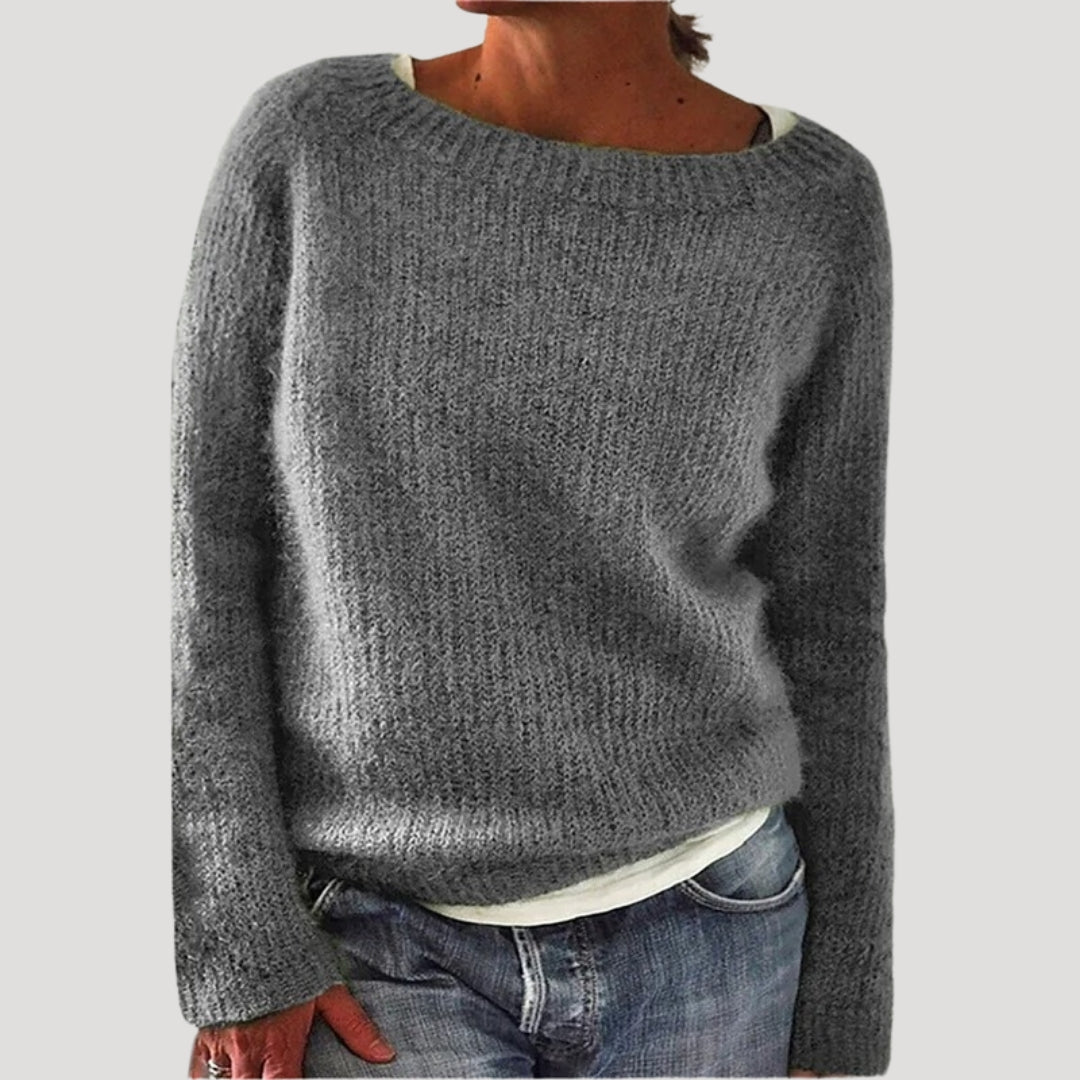 Comfy Oversized Women's Knit Sweater