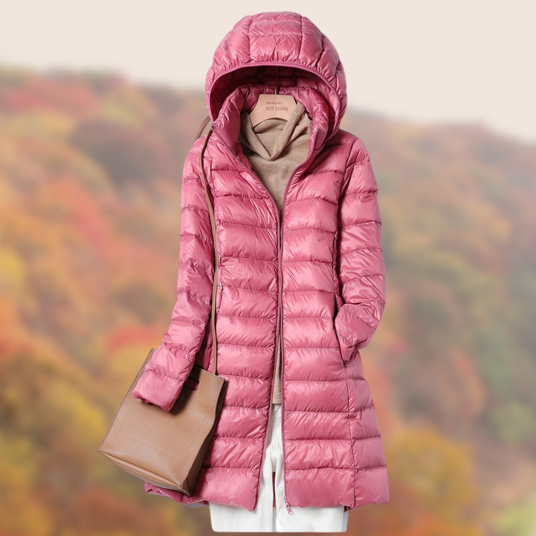Women's Slim Water Repellent Parka Jacket