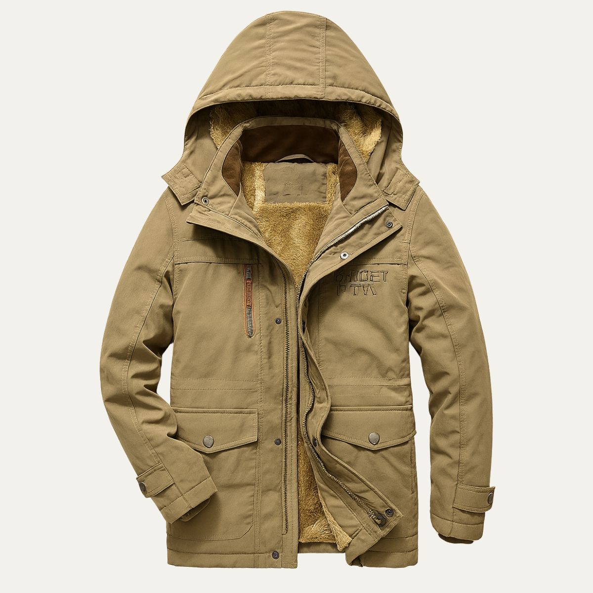 Men’s Insulated Mid Length Winter Parka