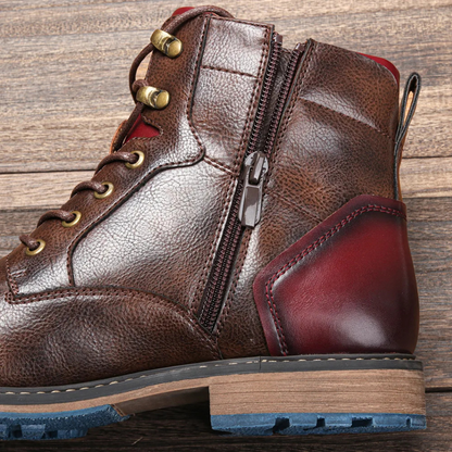 The Whitstable Men’s Casual Lace Up Leather Ankle Boots
