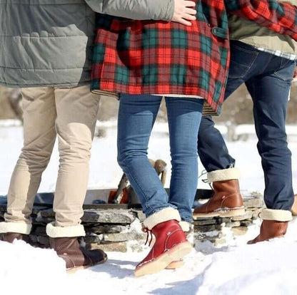 Kate | Winter-Ready Fleece Boots with Wool Lining