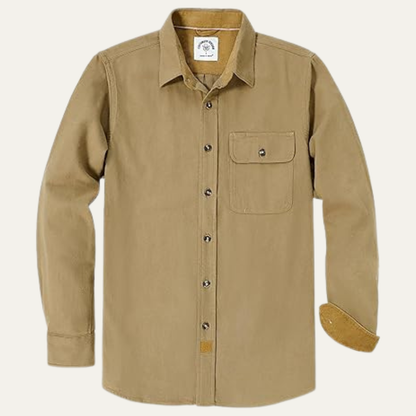 The Palermo Men’s Casual  Long Sleeve Plaid Button Down Flannel Shirt
