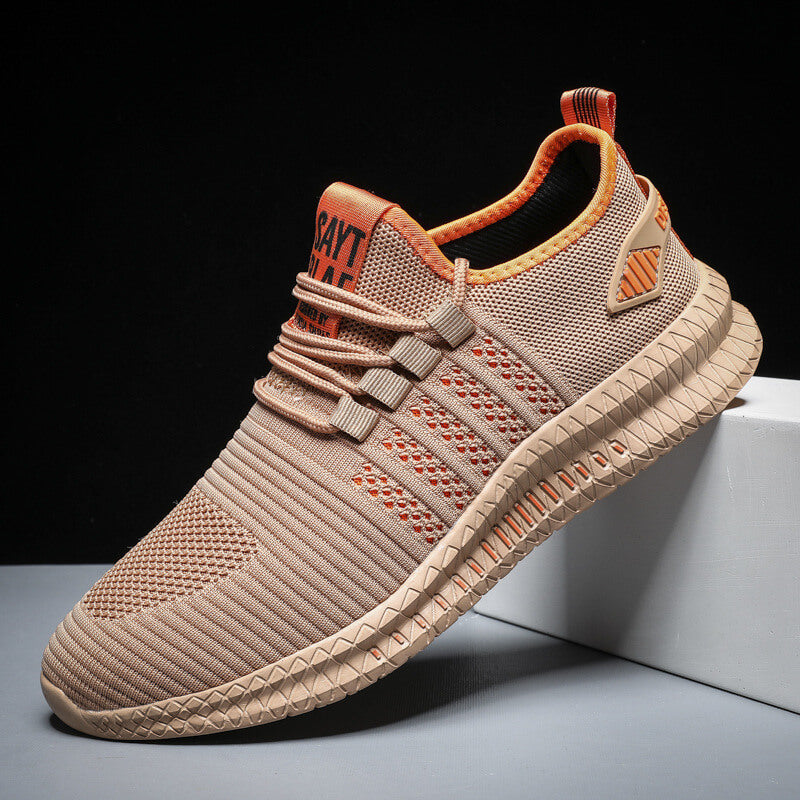 Men's Airy Running Shoes - Flexible Fit Sport Sneakers