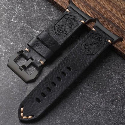 Classic Genuine Leather Band for Samsung Watch Ultra