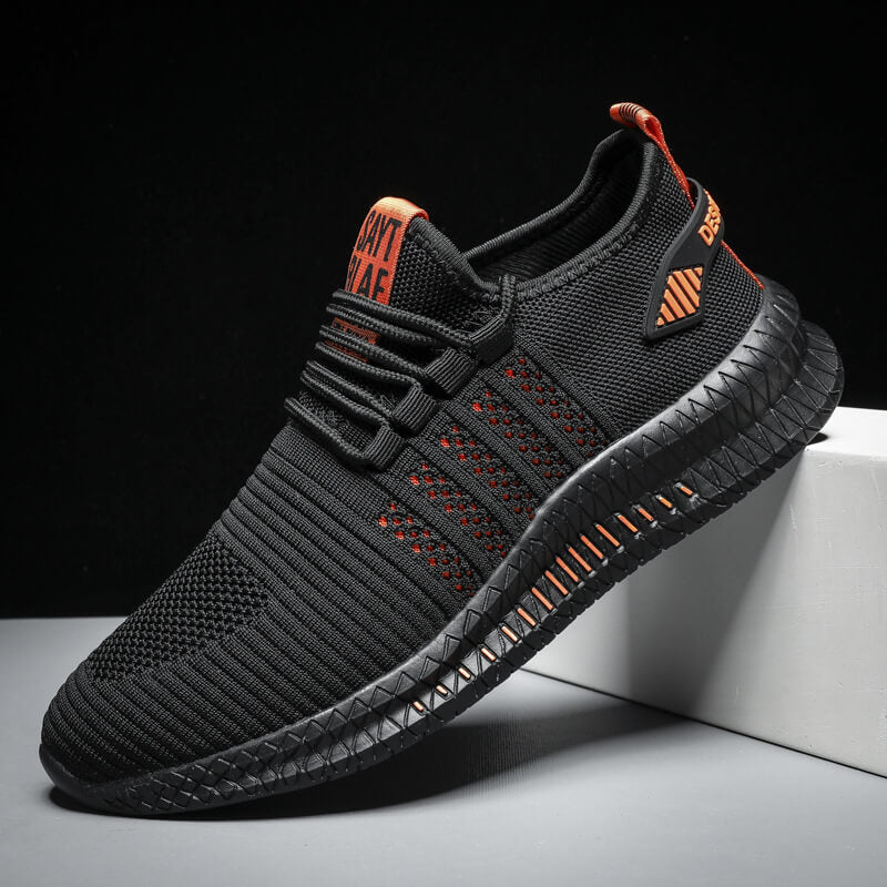Men's Airy Running Shoes - Flexible Fit Sport Sneakers