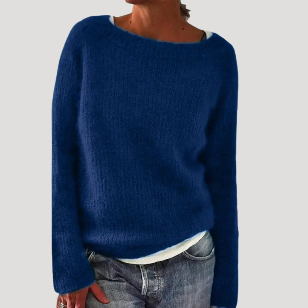 Comfy Oversized Women's Knit Sweater
