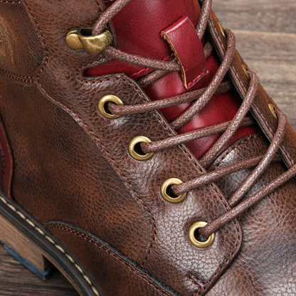 The Whitstable Men’s Casual Lace Up Leather Ankle Boots