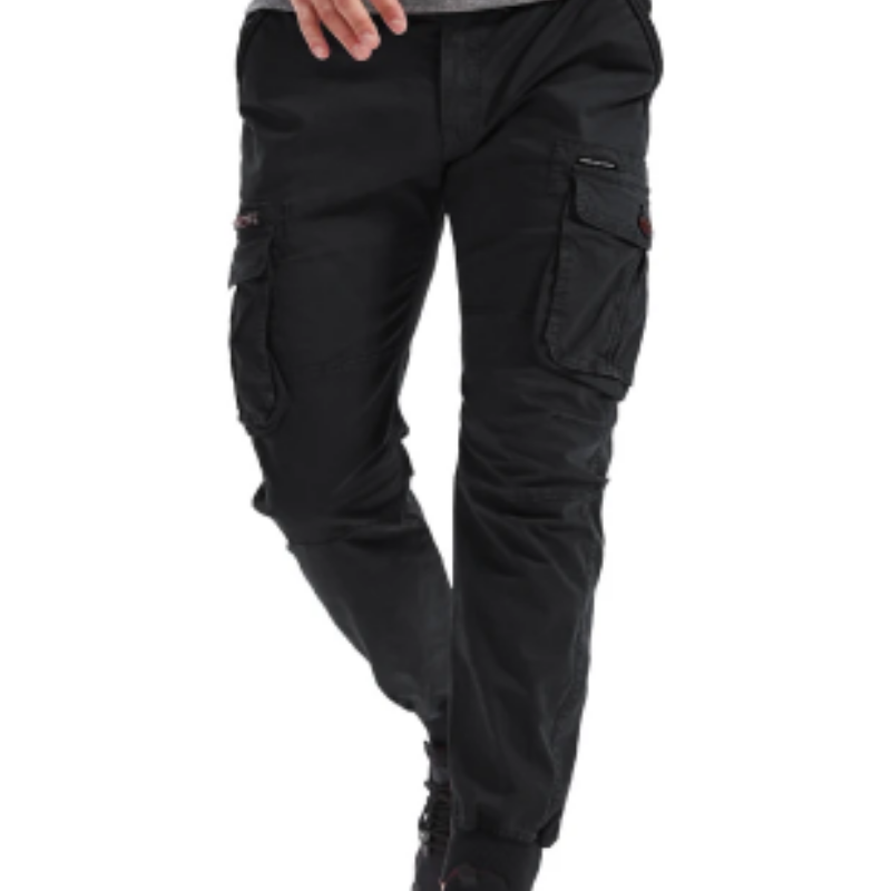 Comfortable Hiking Pants with Elastic Waist and Storage Pockets