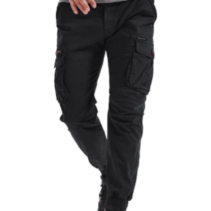 Comfortable Hiking Pants with Elastic Waist and Storage Pockets
