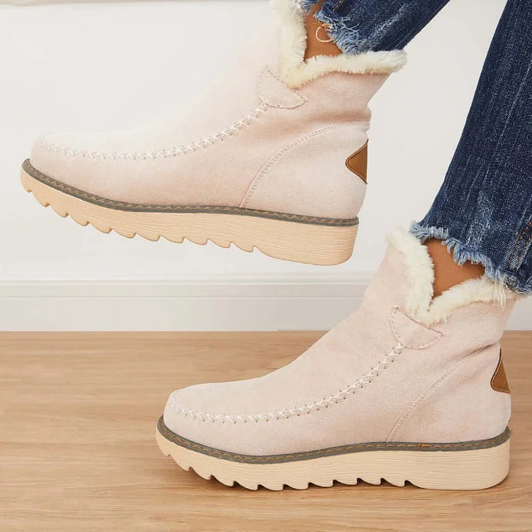 Glacia – Classic Fur-Lined Women’s Snow Booties