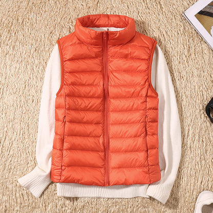 Warm Women's Down Quilted Vest