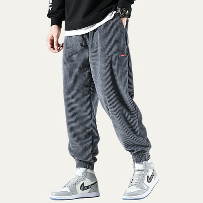 Men’s Corduroy Casual Jogger Pants
