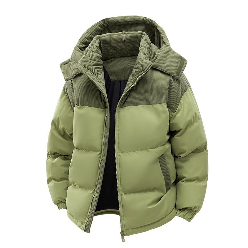 Warm Women's Quilted Corduroy Jacket